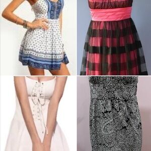 Lot of 4 Dresses